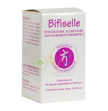 Bromatech Linea Intestino Sano Bifiselle Fermenti Integratore 30 Capsule