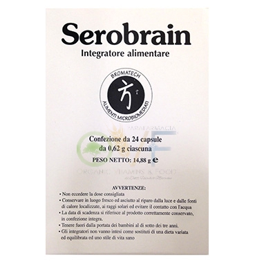 Bromatech Linea Benessere Energia Serobrain Integratore Alimentare 24 Capsule
