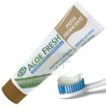 Esi Linea Igiene Orale Aloe Fresh Dentifricio Pasta Sbiancante Liquirizia 100 ml