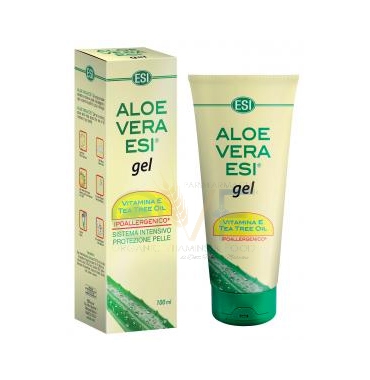 Esi Linea Benessere della Pelle Aloe Vera Puro + Vitamina E Gel Riparatore 100ml