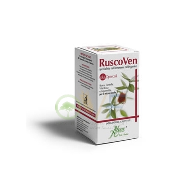 Aboca Integratori Linea Gambe e Microcircolo Ruscoven Plus 50 Opercoli