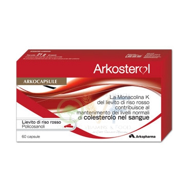 Arkocapsule Linea Colesterolo e Trigliceridi Arkosterol Integratore 60 Capsule