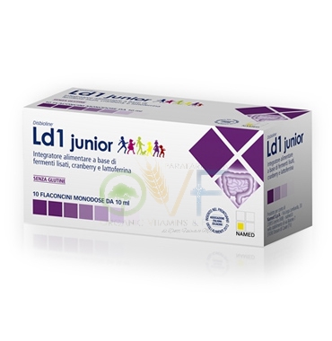 Named Linea Intestino Sano LD1 Junior Integratore Alimentare 10 Flaconcini 10 ml