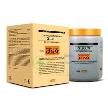 GUAM Linea Fanghi d'Alga Anticellulite Fanghi Classici Trattamento 1 Kg