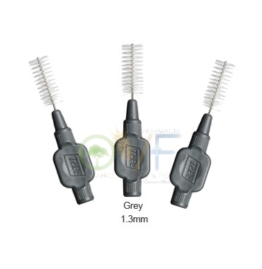 TePe Linea Cura Dentale Quotidiana 6 Scovolini Interdentali 1,3 Colore Grigio