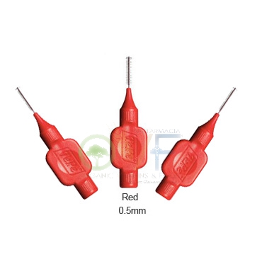 TePe Linea Cura Dentale Quotidiana 6 Scovolini Interdentali 0,5 Colore Rosso