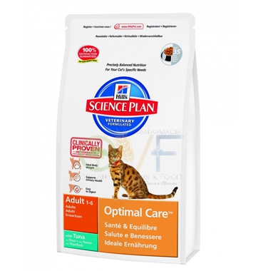 Hill's Linea Animali Domestici Science Plan Gatti da 1 a 6 Kg Gusto Tonno 400 g