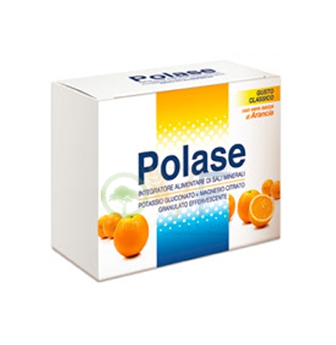 Polase Linea Sali Minerali Integratore Alimentare Granulato 24 Buste Arancia