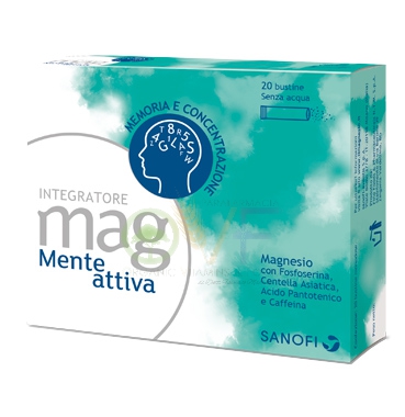Sanofi Aventis Linea Memoria Concentrazione Mag Mente Attiva Integratore 20Buste
