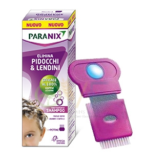 Paranix Linea Anti-Pediculosi Paranix Shampoo Delicato 200 ml + Pettine