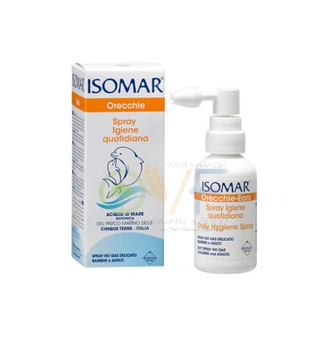 Isomar Linea Pulizia e Salute delle Orecchie Isomar Spray Acqua di Mare 50 ml