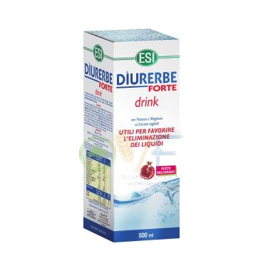 Esi Linea Drenante Depurativa Diurerbe Forte Integratore Soluzione Melograno