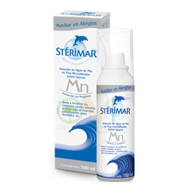 Sterimar Linea Pulizia e Salute del Naso Mn Spray Nasale Acqua di Mare 100 ml