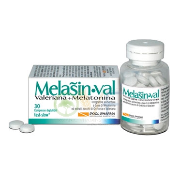 Melasin Linea Sonno e Serenit Val Integratore Alimentare Valeriana 30 Compresse