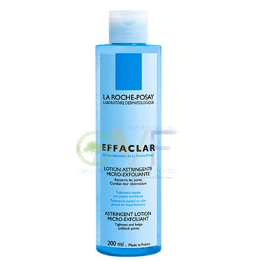 La Roche Posay Linea Pelli Grasse Effaclar Lozione Astringente Esfoliante 200 ml