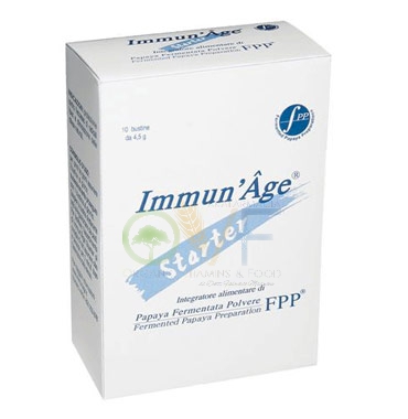 ImmunAge Linea Starter Papaya Liofilizzata Integratore Alimentare 10 Buste