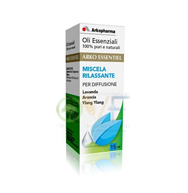 Arkopharma Linea Ambiente Oli Essenziali Miscela Rilassante per Diffusione 15 ml