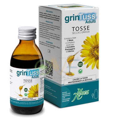 Aboca Linea Dispositivi Medici Grintuss Adulti Sciroppo per la Tosse 180 g