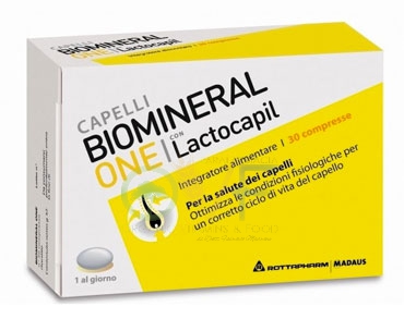 Biomineral Linea Hair Terapy One con Lactopil Plus Capelli Deboli 30 Compresse