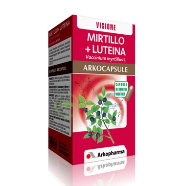 Arkocapsule Linea Circolazione e Vista Mirtillo e Luteina Integratore 45 Capsule