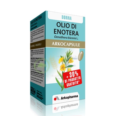 Arkocapsule Linea Benessere Donna Olio Enotera Integratore Alimentare 60 Perle