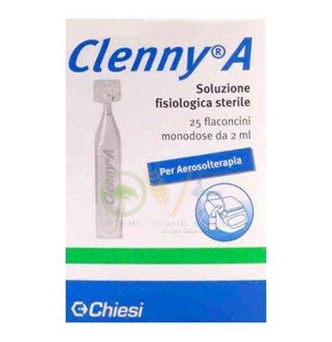 Chiesi Linea Pulizia del Naso Clenny A Soluzione Fisiologica 25 Flaconcini 2 ml