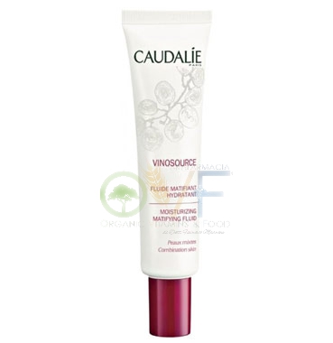 Caudalie Linea Vinosource Fluide Matifiante Fluido Opacizzante Idratante 40 ml