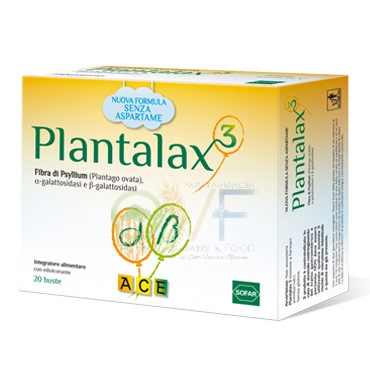 Sofar Linea Regolarit Intestinale Plantalax3 Integratore 20 Bustine Gusto ACE