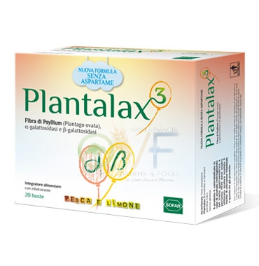 Sofar Linea Regolarit Intestinale Plantalax3 Integratore 20 Bustine Gusto Pesca