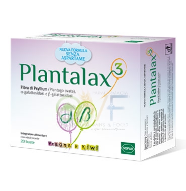 Sofar Linea Regolarit Intestinale Plantalax3 Integratore 20 Bustine Gusto Prugn