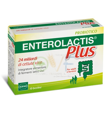 Sofar Linea Intestino Sano Enterolactis Plus Integratore Fermenti 10 Buste