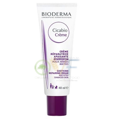 Bioderma Linea Cicabio Crema Riparatrice Lenitiva Pelli Irritate e Danneggiate