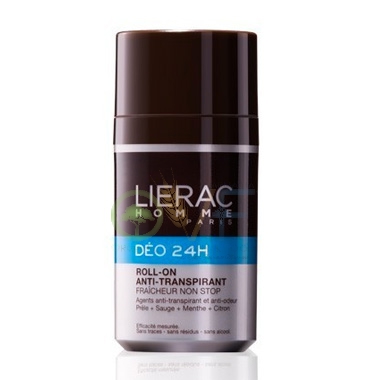 Lierac Homme Linea Detersione Deodorante 24H Roll-On Anti-Traspirante 50 ml