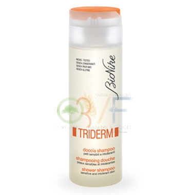 BioNike Triderm Linea Detergenza Quotidiana Doccia Shampoo Corpo e Capelli 400ml