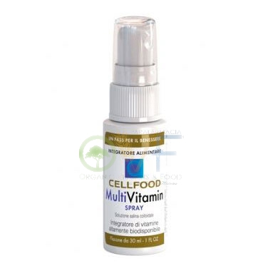 Cellfood Linea Vitamine Minerali MultiVitamin Spray Integratore Alimentare 30 ml