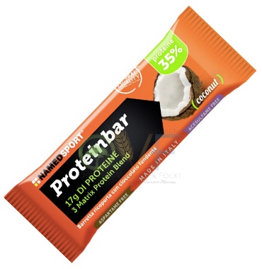 Named Linea Benessere ed Energia ProteinBar 1 Barretta 50 g Gusto Coconut
