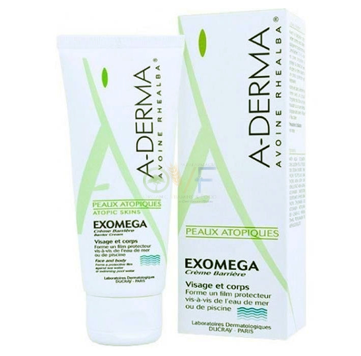 A-Derma Linea Exomega Pelli Atopiche Secche Crema Barriera Protettiva 100 ml