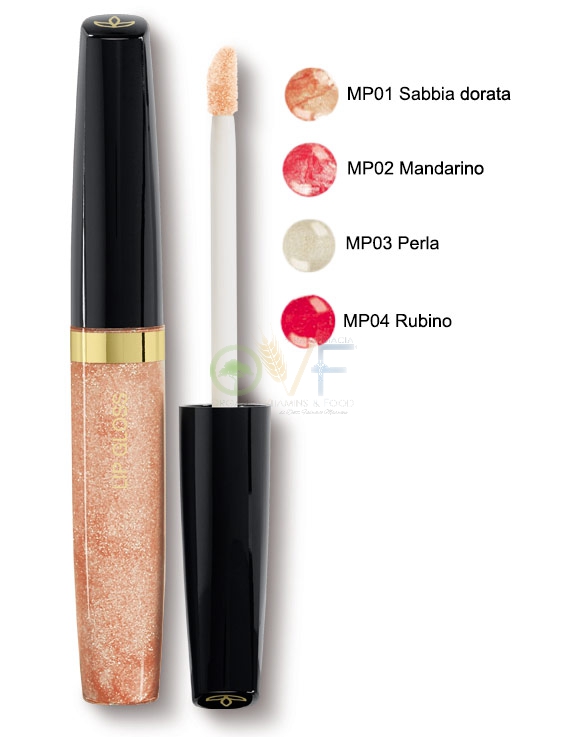 EuPhidra Linea Make-Up Base Labbra Lip Gloss Perlato MP01 Sabbia Dorata
