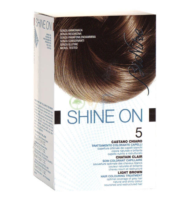 BioNike Linea Colorazione Shine ON Trattamento Capelli 4.05 Castano Cioccolat