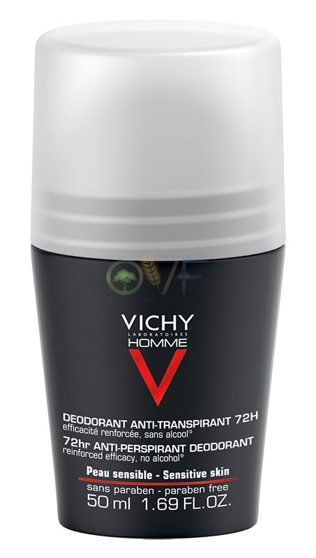 Vichy Linea Homme Deo Deodorante Uomo Anti-Traspirante Roll-on 72h 50 ml