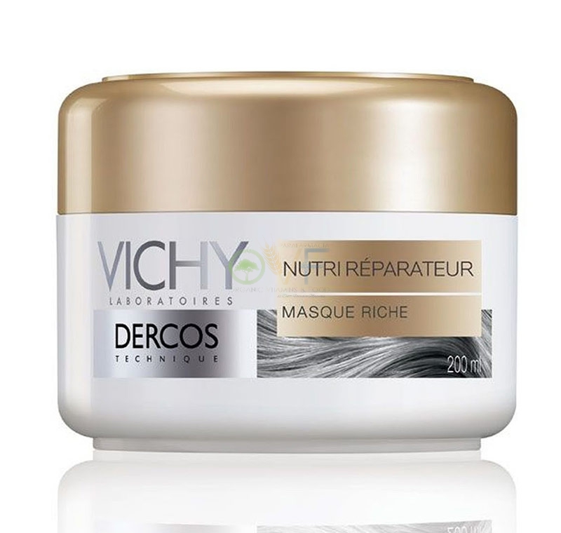 Dercos Linea Keratino Complex Maschera Nutri Riparatrice Capelli Secchi 200 ml