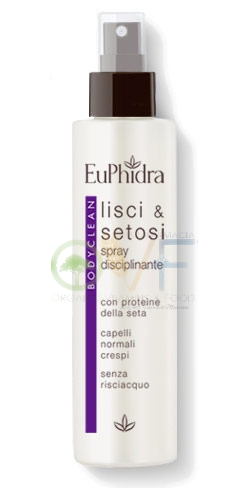 EuPhidra Linea Capelli BodyClean Lisci e Setosi Spray Disciplnante Crespo 200 ml