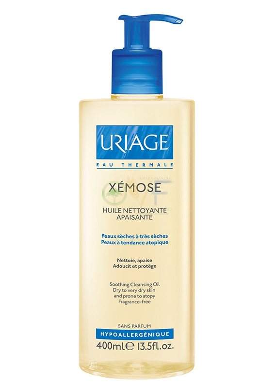 Uriage Linea Corpo Xemose Huile Nettoyante Apaisante Pelli Disidratate 400 ml