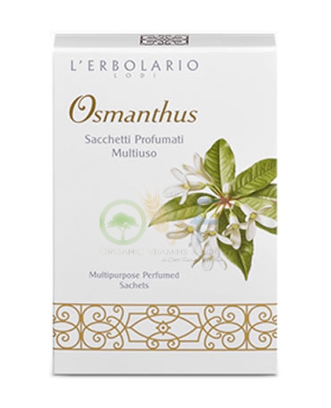 L'Erbolario Linea Osmanthus Pregiato Leggero e Fresco 1 Sacchetto per Cassetti