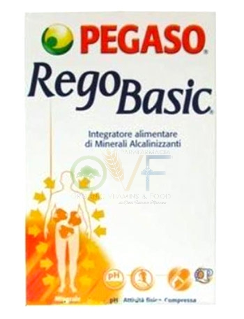 Pegaso Linea Alcalinizzante RegoBasic Integratore Alimentare 60 Compresse
