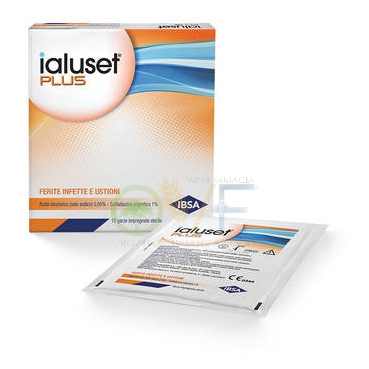 IBSA Linea Dispositivi Medici Ialuset Plus Crema Acido Ialuronico 10 Garze