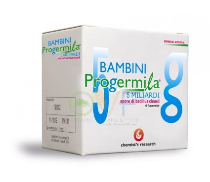 Chemist Research Linea Regolarit Intestinale Progermila5 Bambini 6 Flaconcini