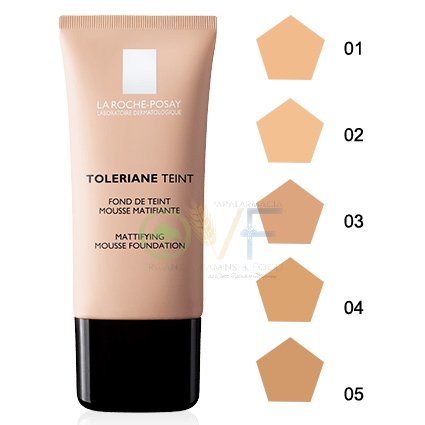 La Roche Posay Linea Trucco Toleriane Teint Mousse Fondotinta Mat 05 Hal