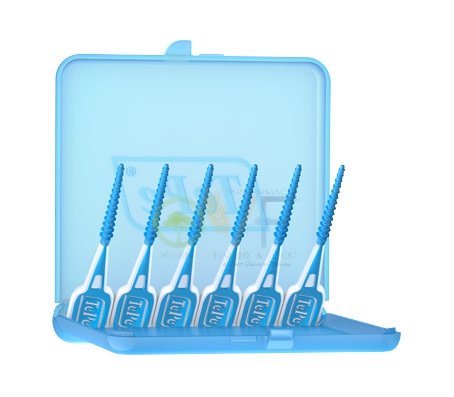 TePe Linea Cura Dentale Quotidiana Easy Pick Sistema Interdentale Blu M/L