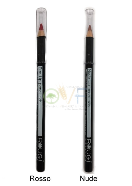 Rougj Linea Make-up Matita Labbra Morbida a Lunga Tenuta Colore Rosso